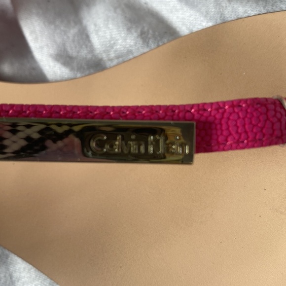 COPY - Calvin Klein Flat Sandals - Picture 6 of 6